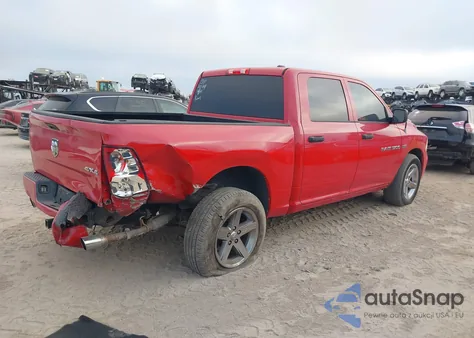 2012 Ram 1500 St из США, поврежденный, VIN 1C6RD7KT7CS263419